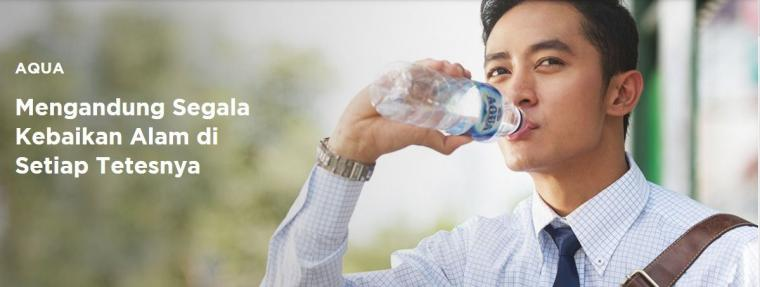 AQUA adalah salah satu merek dengan brand awareness terkuat di Indonesia