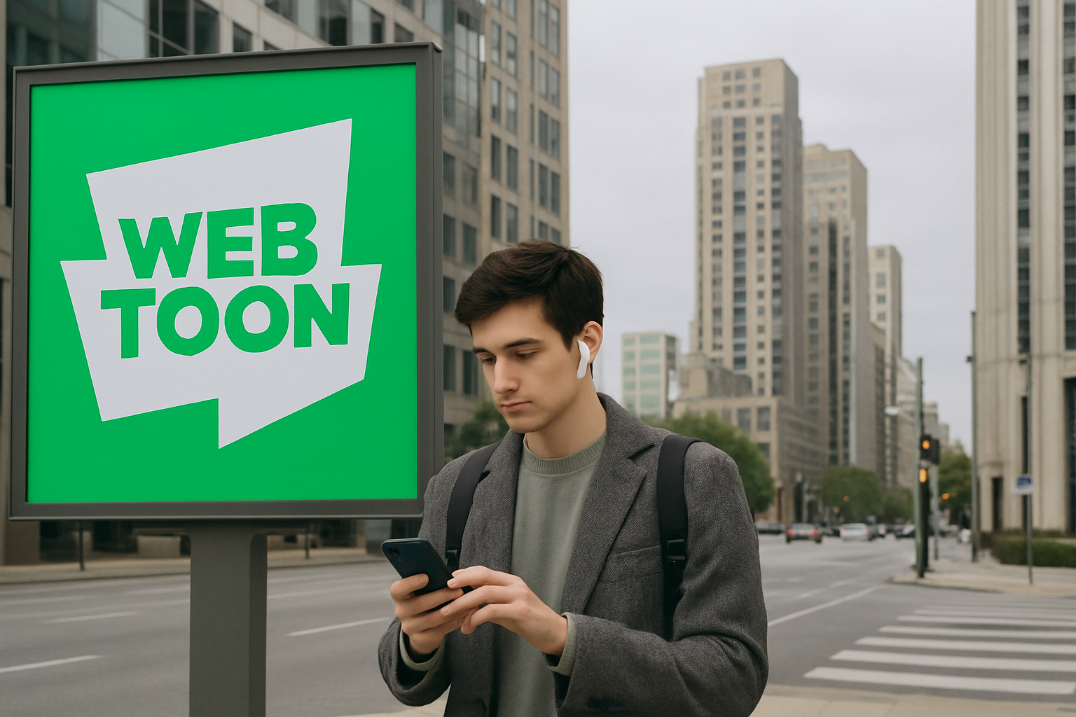 Cara WEBTOON Menarik Banyak Pembaca dengan Media Iklan Luar Ruang