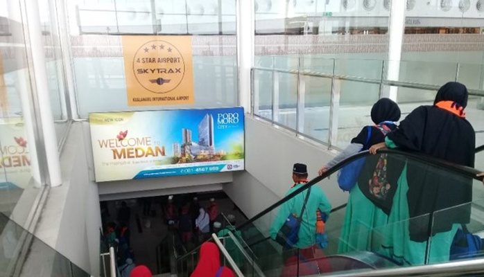 Kedatangan Internasional Bandara Kualanamu Medan